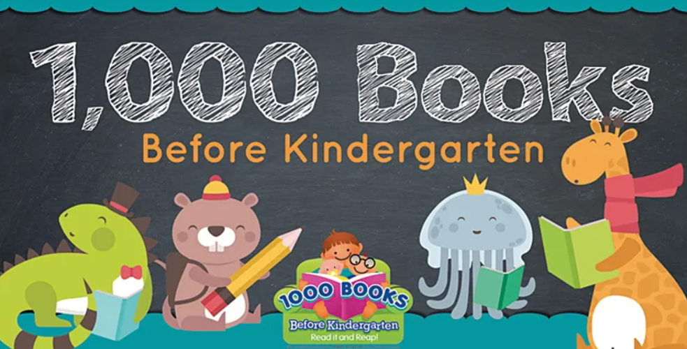 Logo for 1000 Books Before Kindergarten