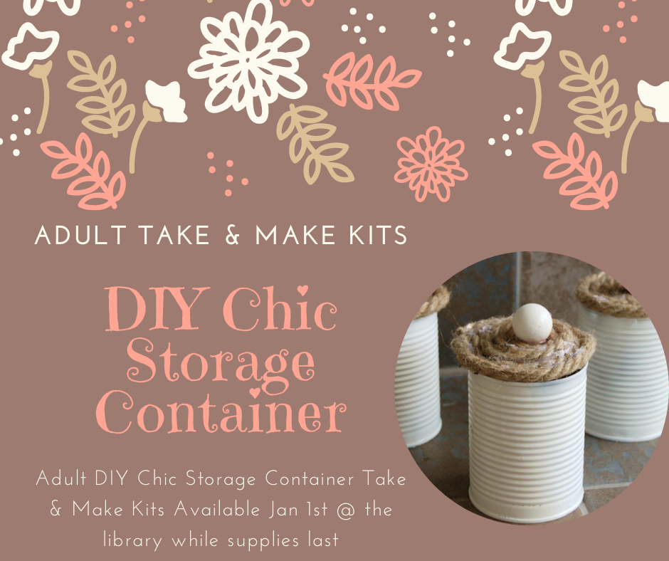 DIY Chic Storage Container