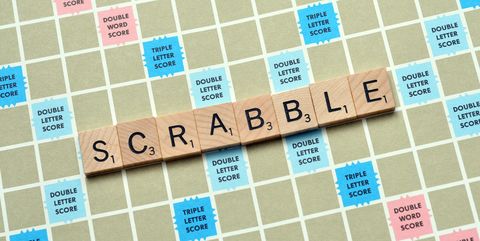 Image of Scrabble board game