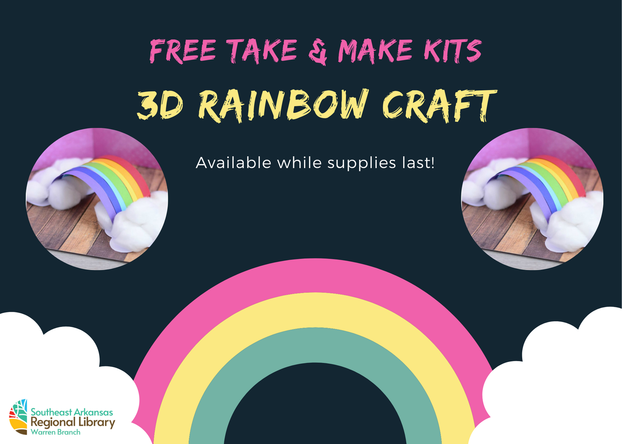 3D Rainbow Craft Take & Make