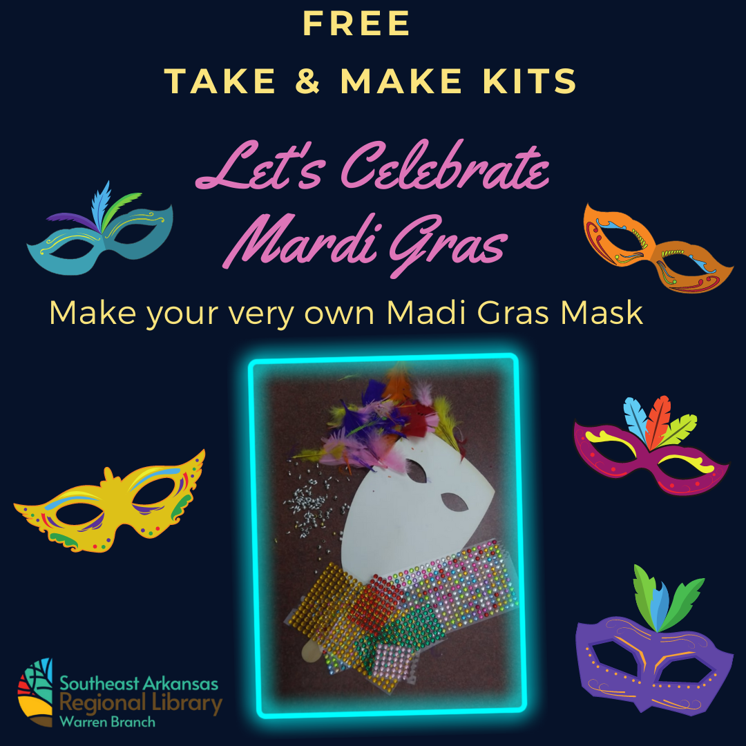 Mardi Gras Mask Take & Make