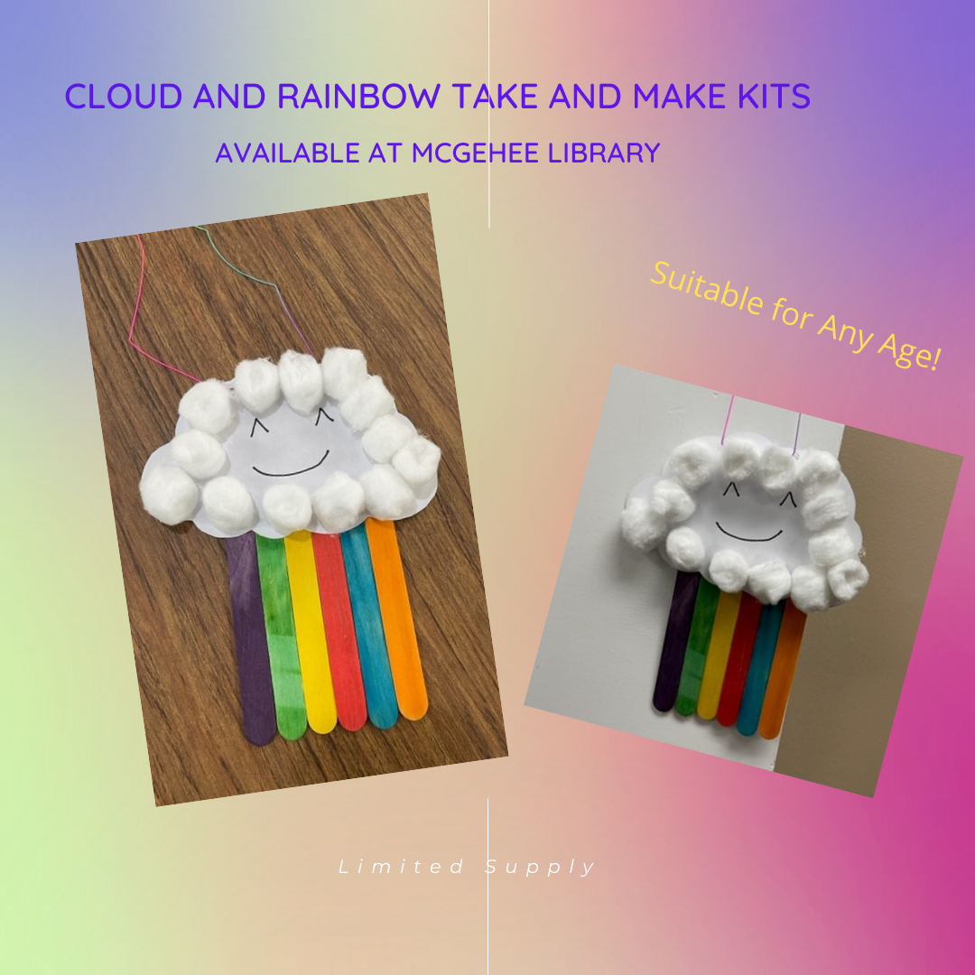 Rainbow and Cloud Craft
