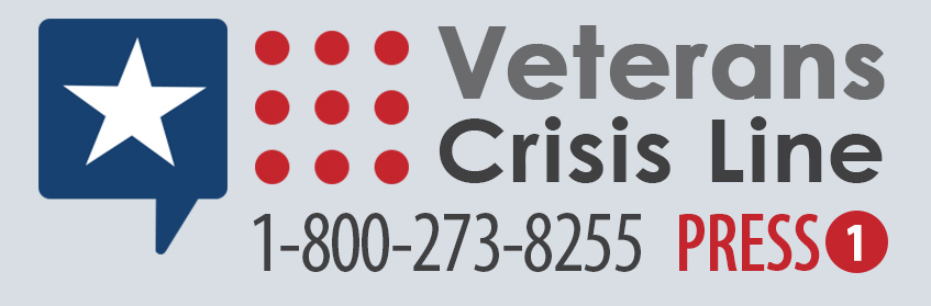 Banner for Veterans' Crisis Line