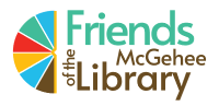 Logo for McGehee Friends of the Library group