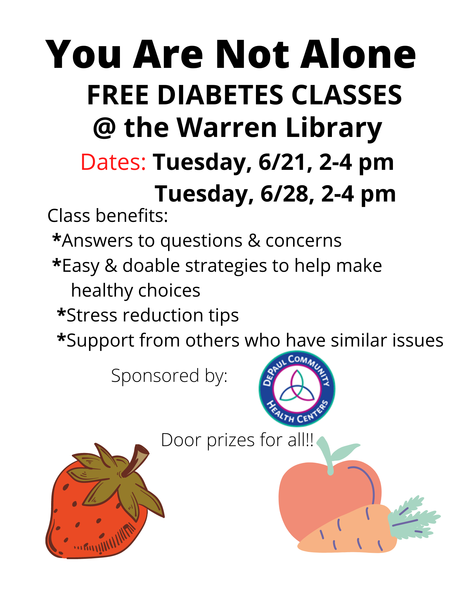 FREE DIABETES CLASS