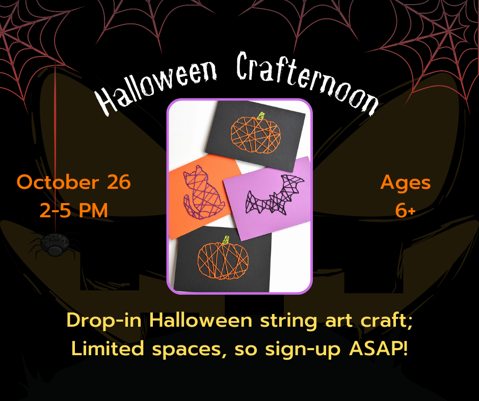 Halloween Crafternoon with Halloween string art