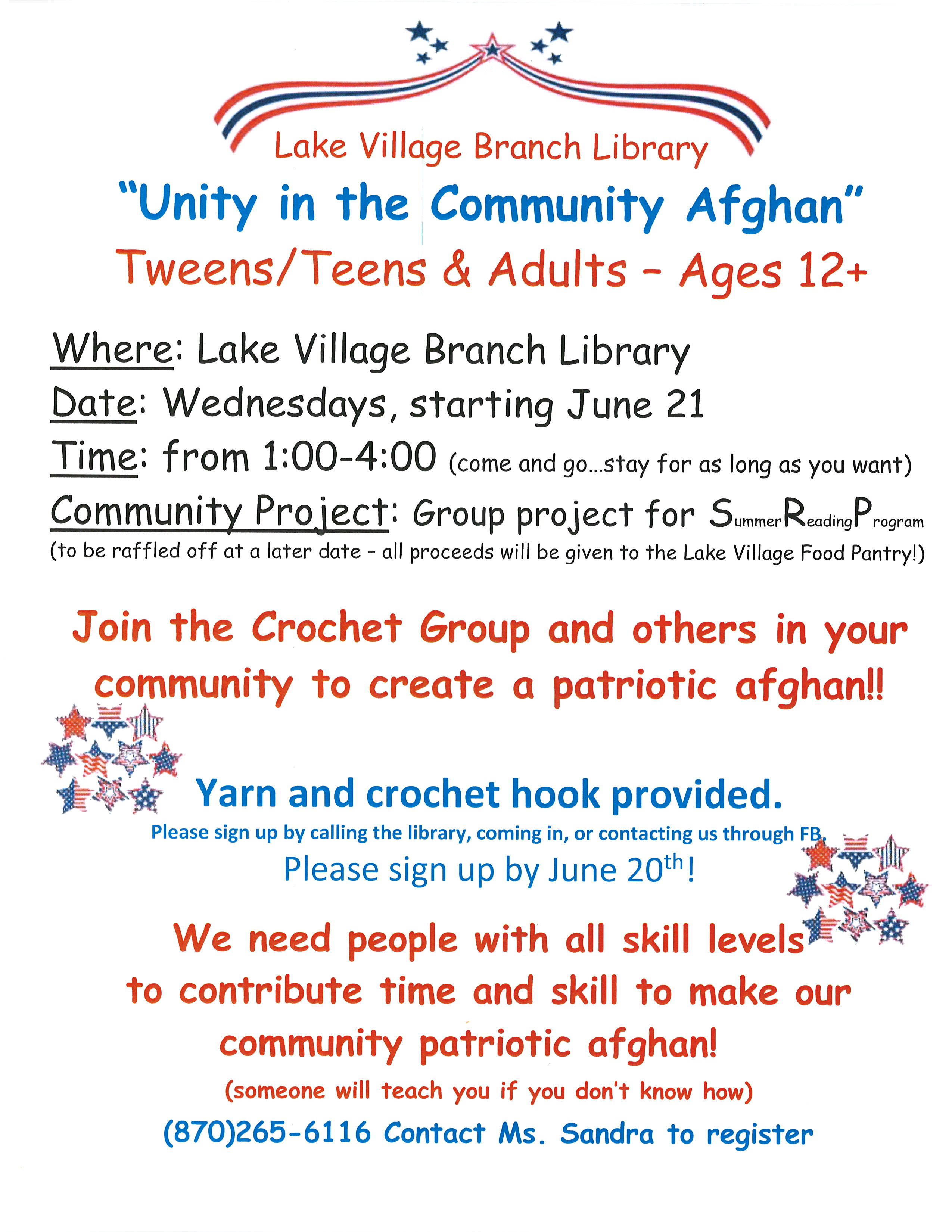 Community afghan project