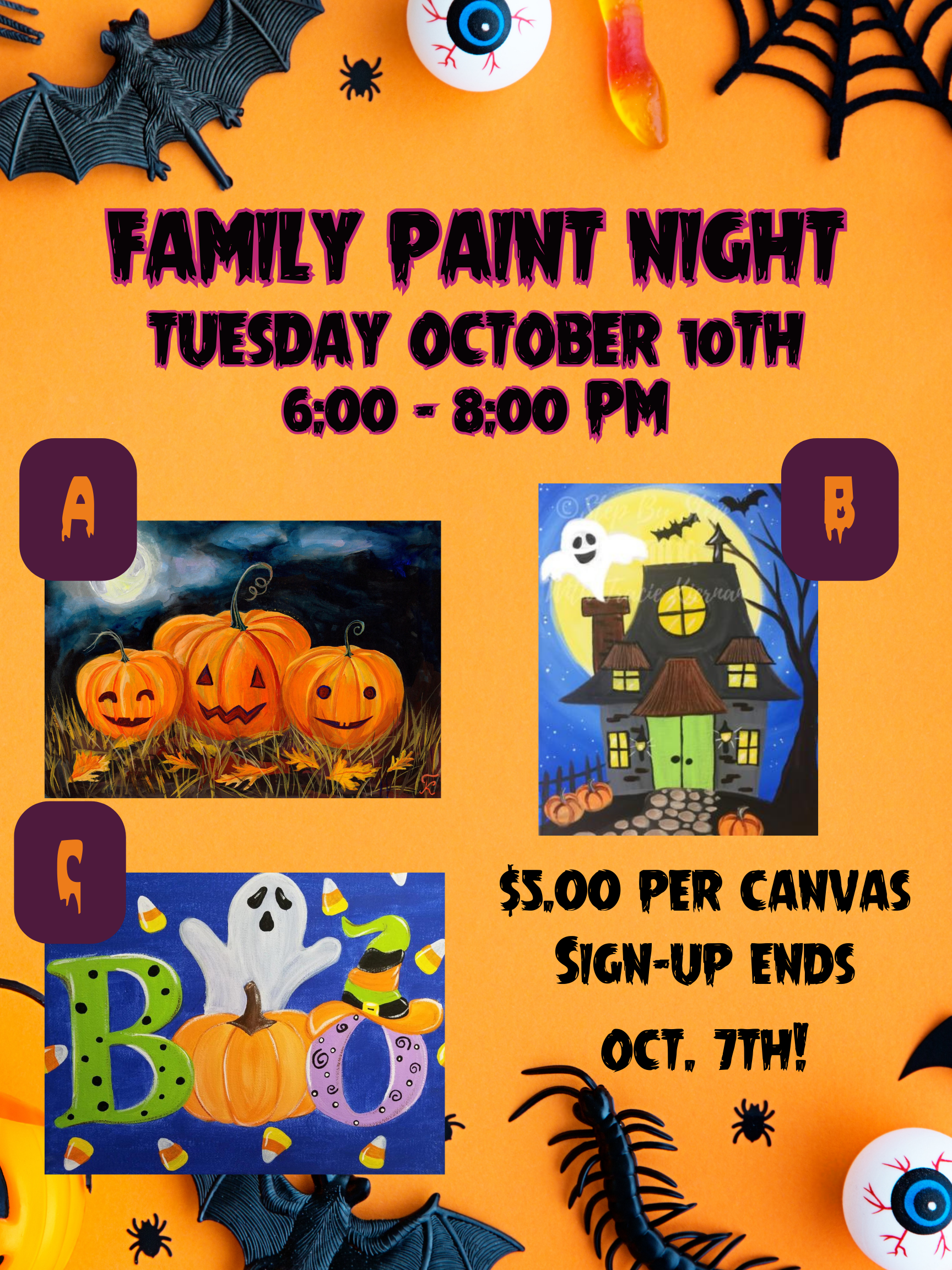 October Family Paint