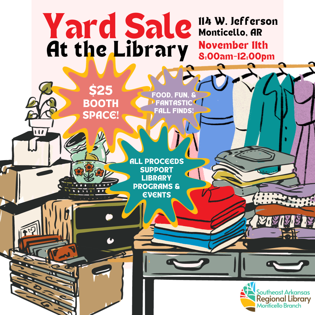 Yard Sale at the Library