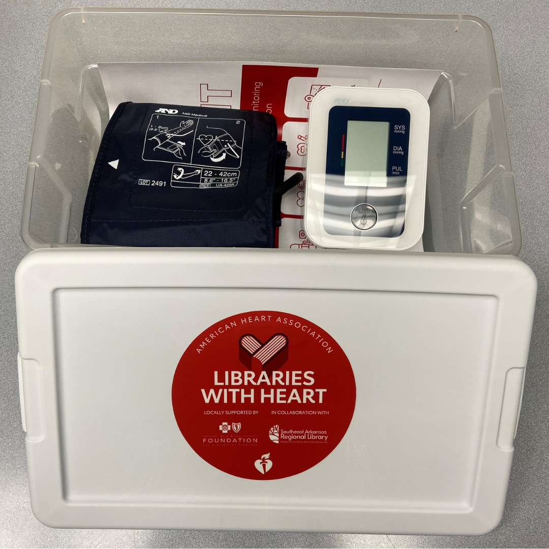 Image of blood pressure monitor for checkout