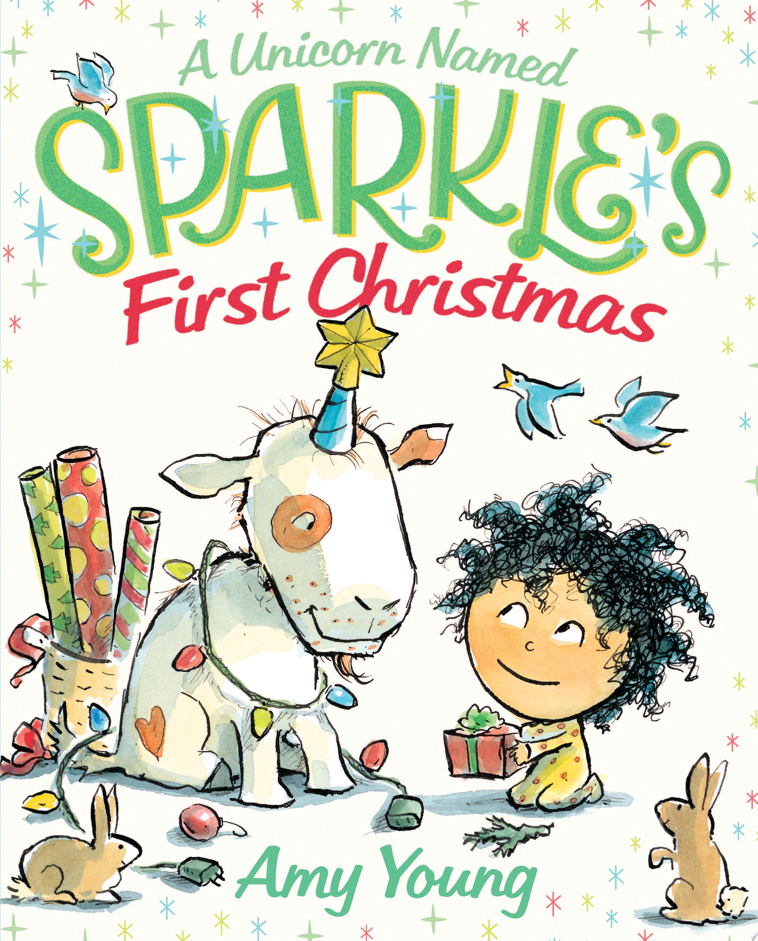 Image for "A Unicorn Named Sparkle's First Christmas"