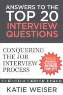 Image for "Answers to the Top 20 Interview Questions"