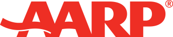Logo for AARP online.