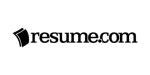 Logo for resume.com, a free online resume builder.