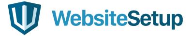 Logo for Websitesetup, a website to help build websites!