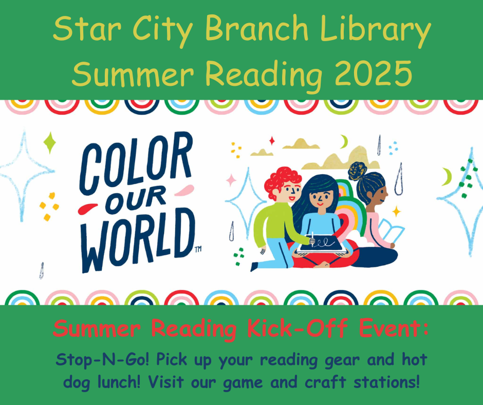 Summer Reading: Color Our World Kick-Off Event