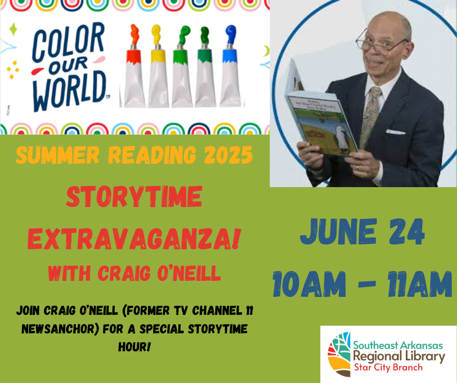 Color Our World logo and a picture of Craig O'Neill