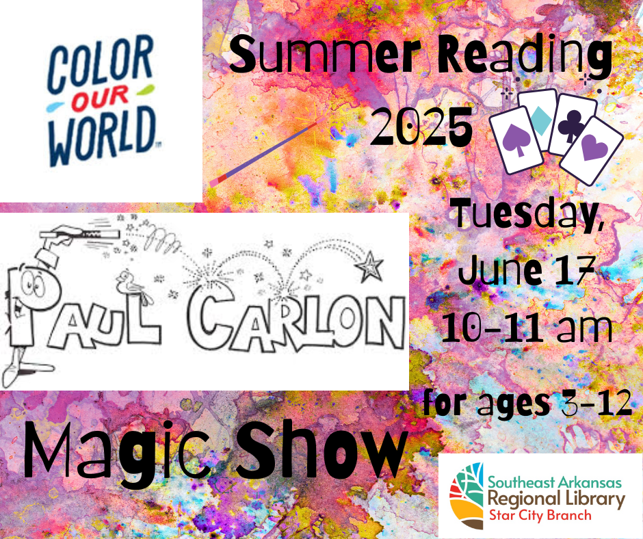 Color Our World Summer Reading Magic Show