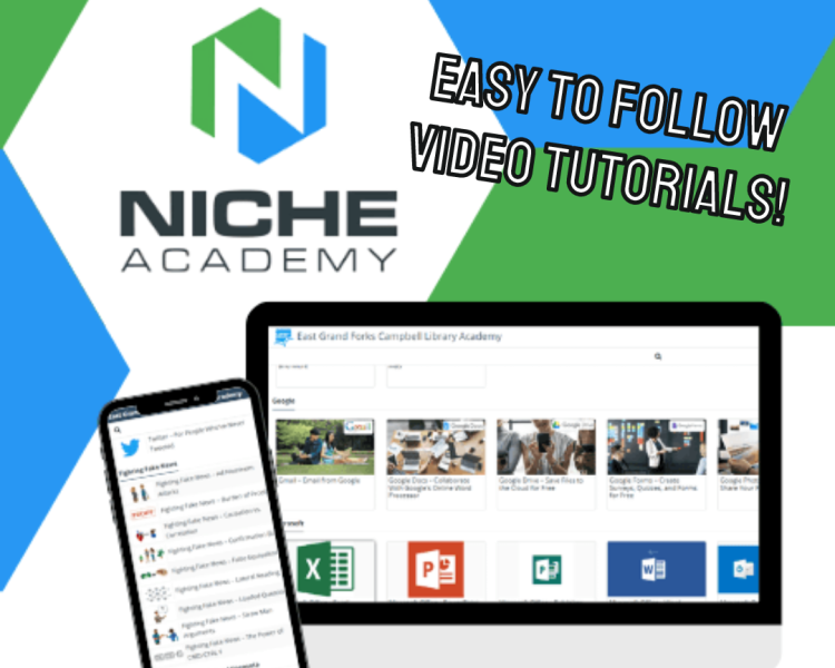 Image of advertisement for Niche Academy