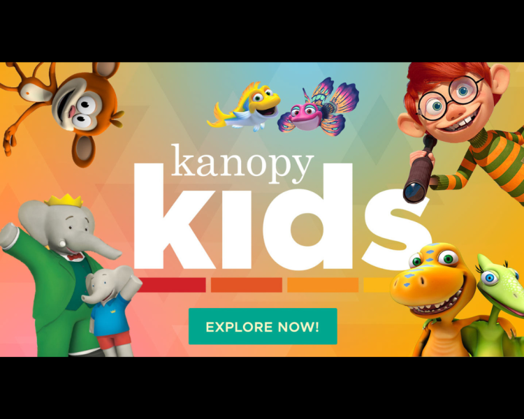 Image of logo for kanopy kids