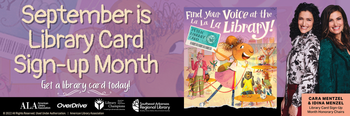 Image of Library Card Sign-Up Month banner