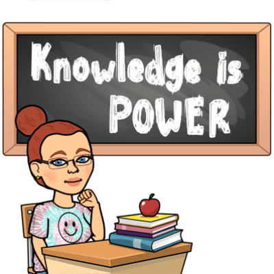 Angela "knowledge is power" avatar